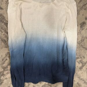 Blue Ombre Women's Sweater